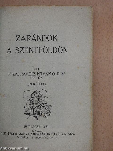 Zarándok a Szentföldön