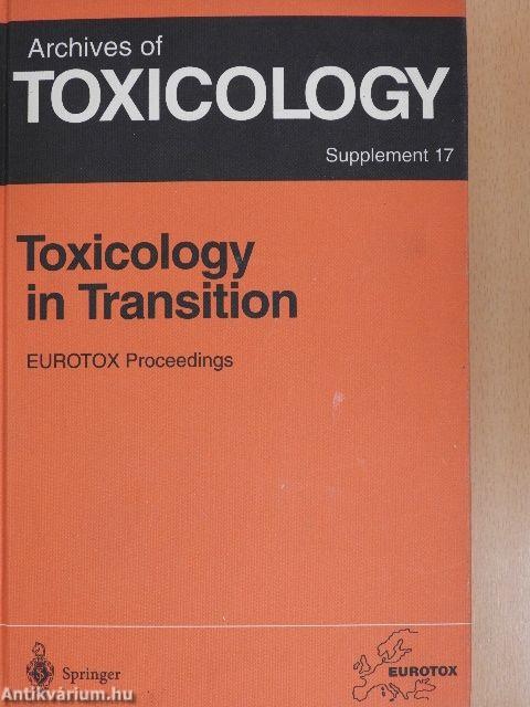 Toxicology in Transition