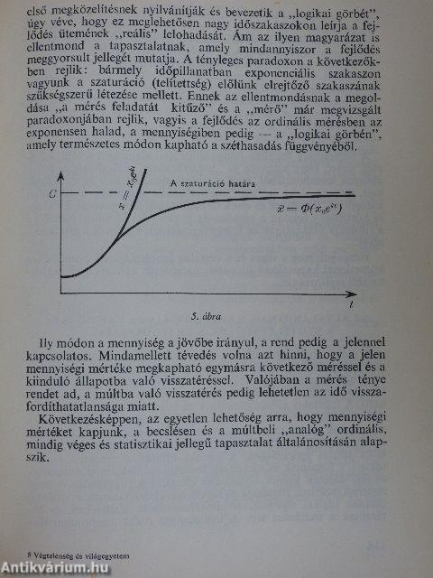 Végtelenség és világegyetem