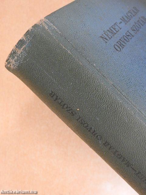 Német-magyar orvosi szótár