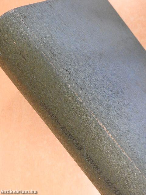 Német-magyar orvosi szótár