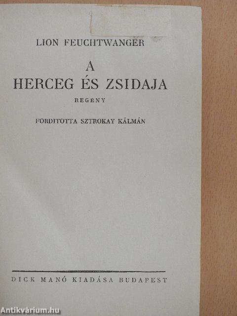 A Herceg és zsidaja