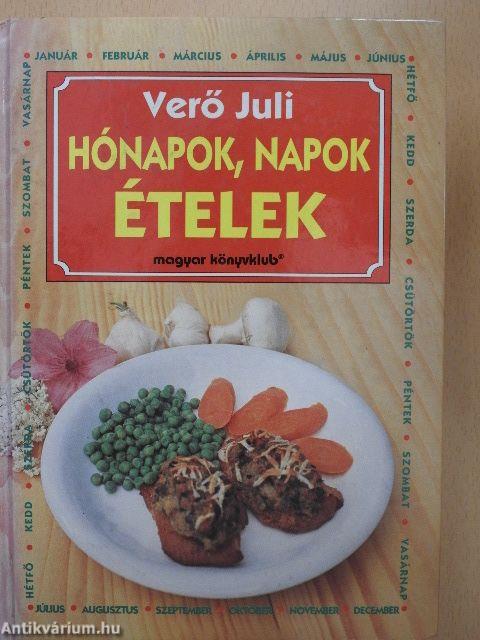 Hónapok, napok, ételek