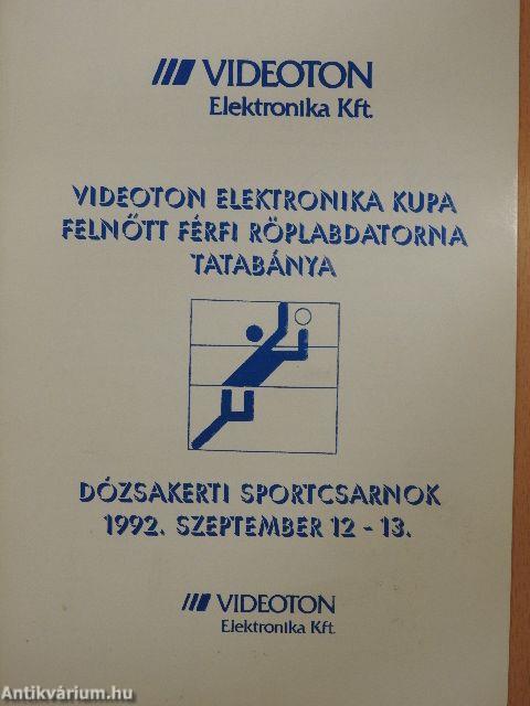 Videoton Elektronika Kupa felnőtt férfi röplabdatorna Tatabánya