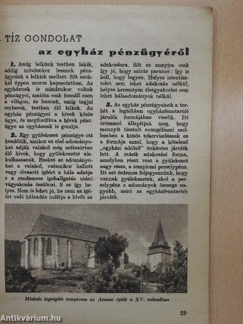 Magyar Reformátusok Naptára az 1957. évre