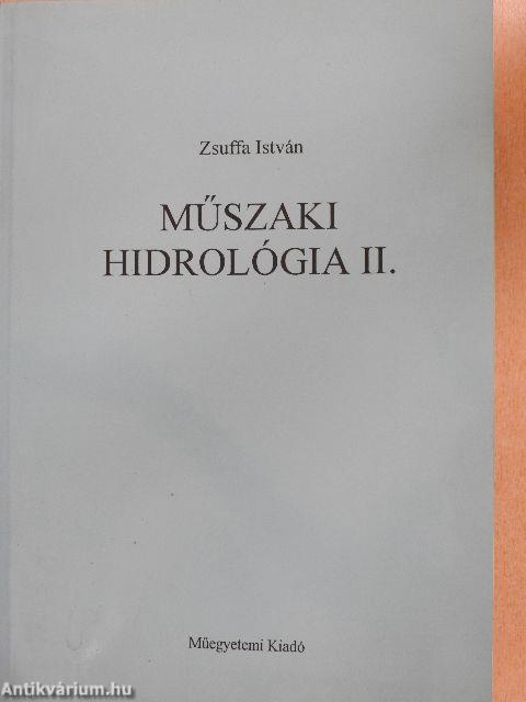 Műszaki hidrológia II.