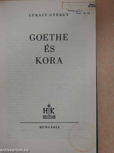 Goethe és kora