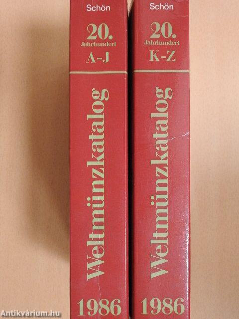 Weltmünzkatalog 1986. I-II.