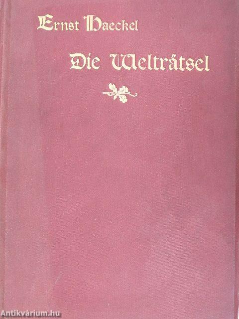 Die Welträtsel (gótbetűs)