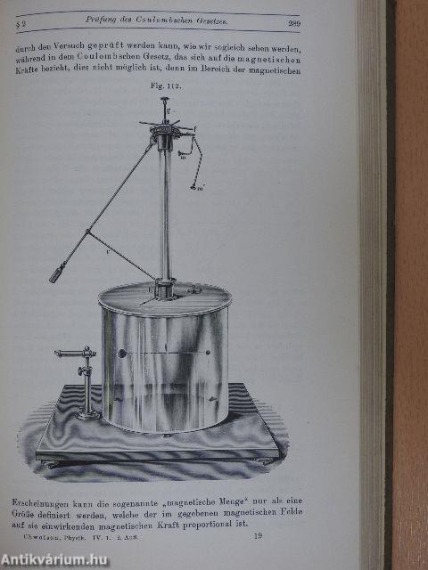 Das konstante elektrische Feld IV/1. (töredék)