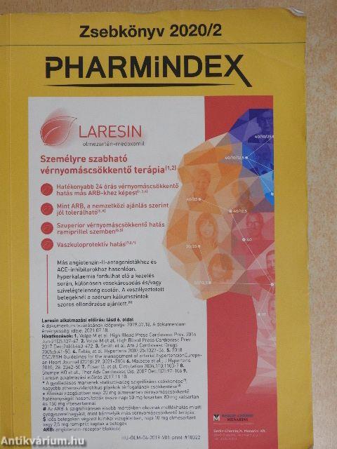 Pharmindex zsebkönyv 2020/2