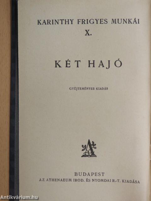 Két hajó