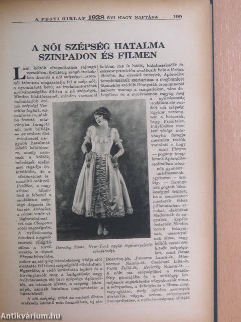 A Pesti Hirlap Nagy Naptára az 1928. szökőévre