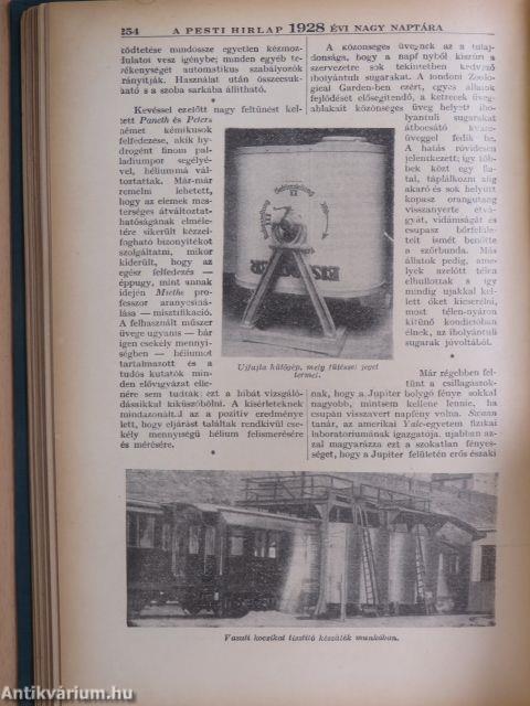 A Pesti Hirlap Nagy Naptára az 1928. szökőévre