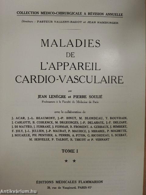 Maladies de l'Appareil Cardio-Vasculaire I/1-2.