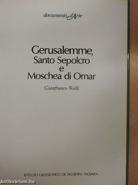 Gerusalemme, Santo Sepolcro e Moschea di Omar