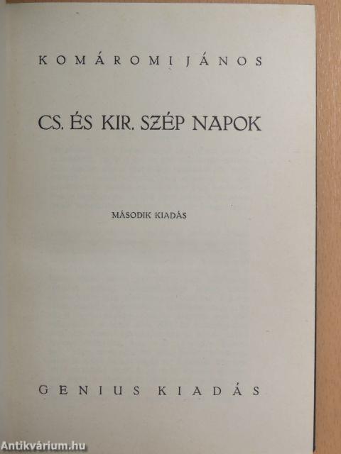 Cs. és kir. szép napok