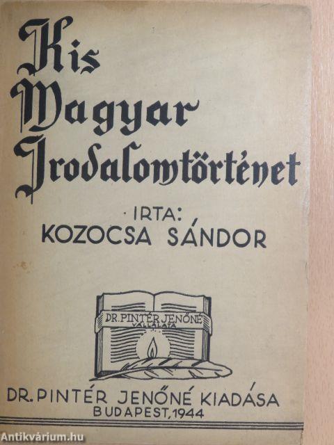 Kis Magyar Irodalomtörténet