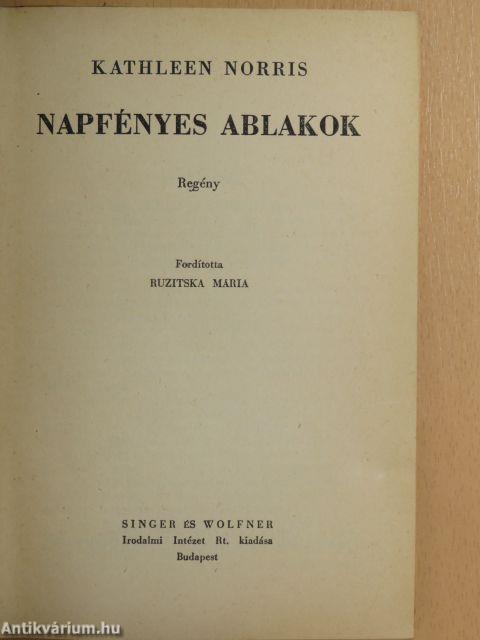 Napfényes ablakok