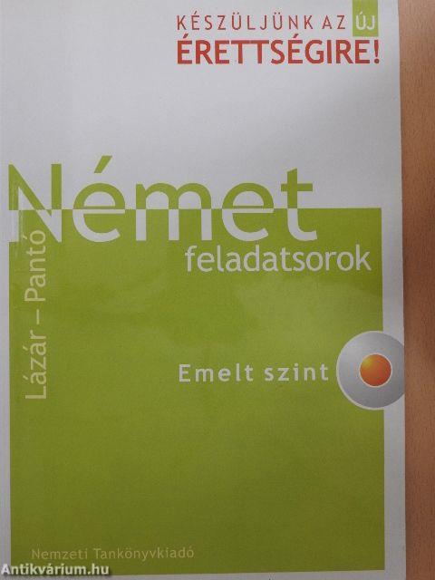 Német feladatsorok - CD-vel