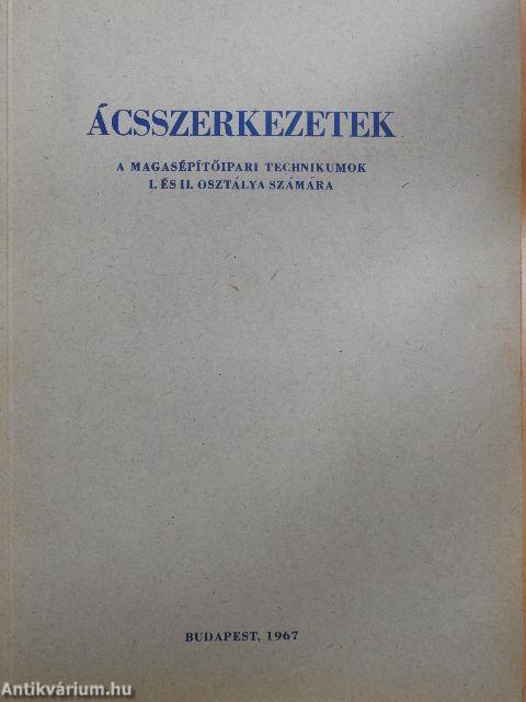 Ácsszerkezetek