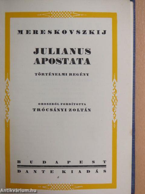 Julianus apostata I-II.
