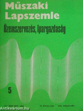 Műszaki Lapszemle 1978. május