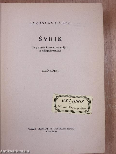 Svejk I-II.