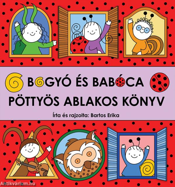 Bogyó és Babóca - Pöttyös ablakos könyv