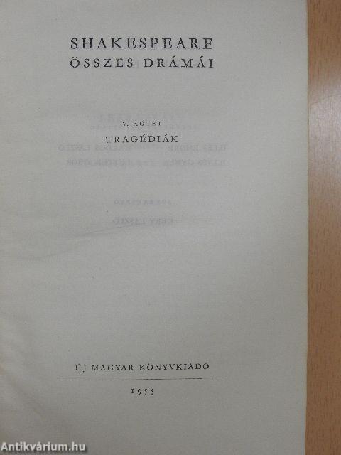 Shakespeare összes drámái V.