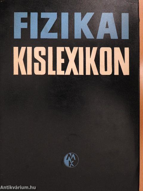 Fizikai kislexikon