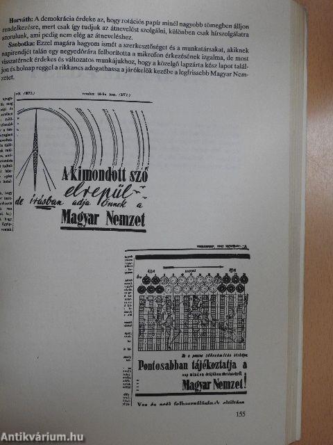 Magyar Nemzet - 50 év jubileumi emlékkönyv 1938-1988