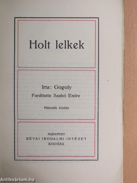 Holt lelkek