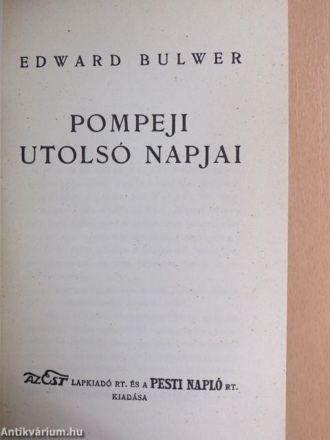 Pompeji utolsó napjai