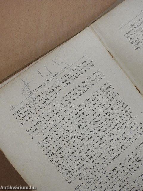 Az 1848-49-iki magyar szabadságharcz története I. (töredék) (rossz állapotú)