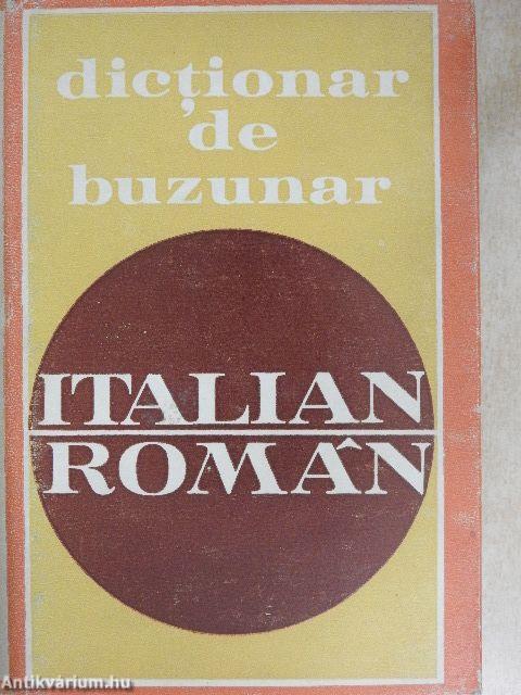 Dictionar de buzunar Italian-Roman