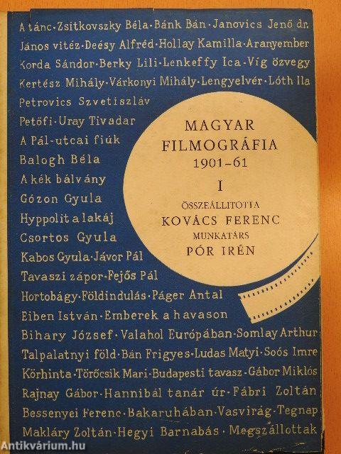 Magyar filmográfia I-VI.