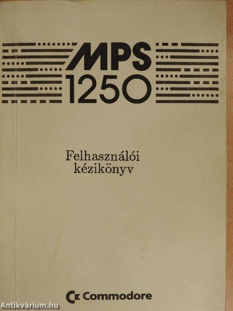 MPS 1250 felhasználói kézikönyv