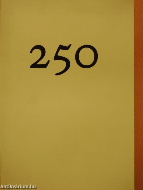 250 (dedikált példány)
