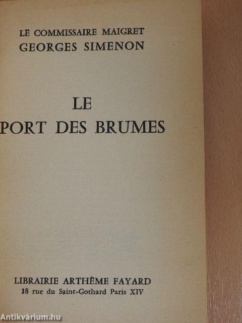 Le Port des Brumes