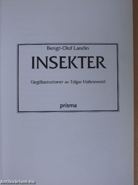 Insekter