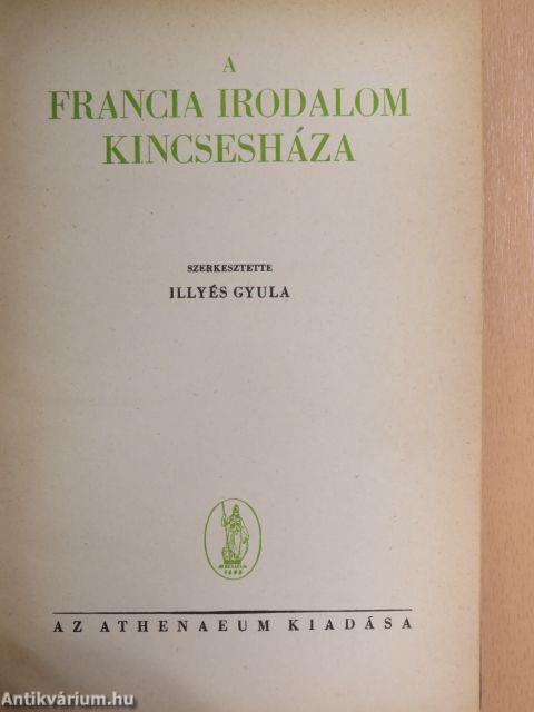 A francia irodalom kincsesháza