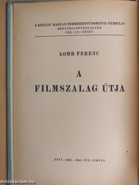 A filmszalag útja