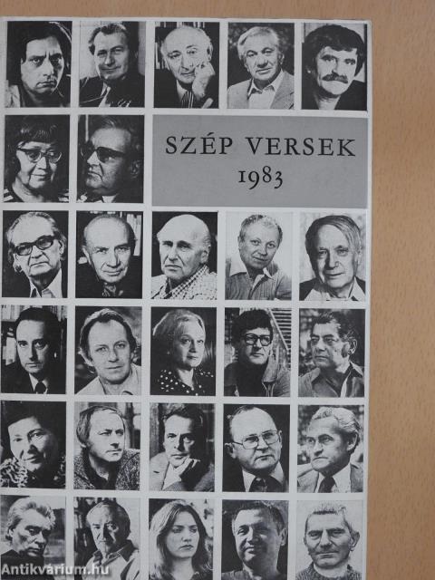 Szép versek 1983 (dedikált példány)