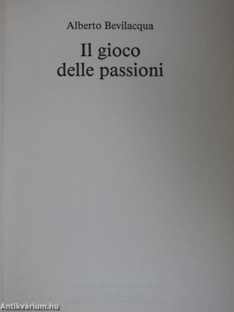 Il gioco delle passioni