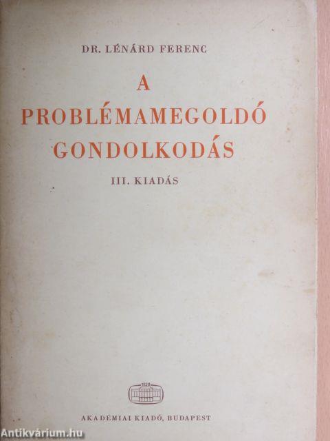 A problémamegoldó gondolkodás