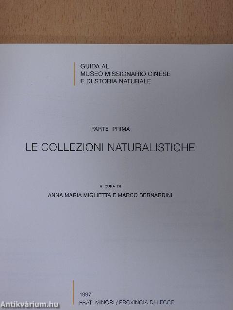 Le Collezioni Naturalistiche 1.