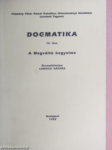 Dogmatika IV.