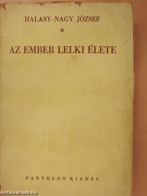 Az ember lelki élete (dedikált példány)