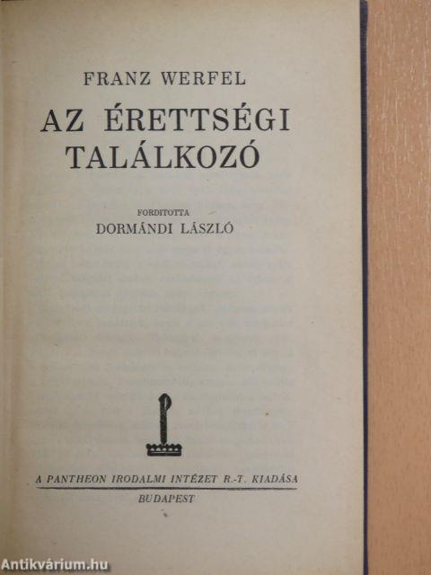 Az érettségi találkozó